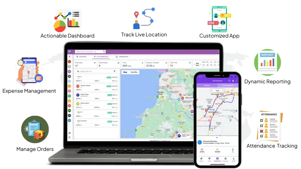 field employee tracking app